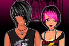 Парочка Эмо - Emo Couple